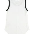 thumbnail image 2 of bar III Womens Striped Tank Top, White, Medium, 2 of 2