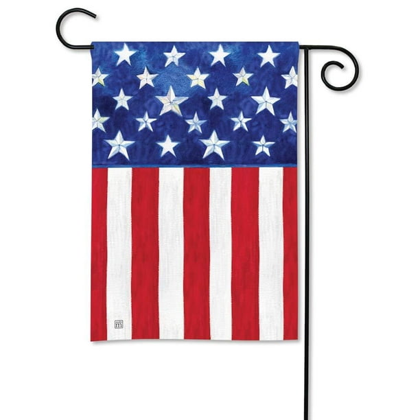 Studio M Stars and Stripes Forever Decorative Patriotic Garden Flag