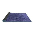 thumbnail image 2 of Ahgly Company Indoor Square Persian Blue Traditional Area Rugs, 3' Square, 2 of 4