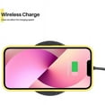 thumbnail image 6 of Entronix Silicone Case for iPhone 14 Plus 6.7 inch {Shock-Absorbent- Raised Edge Protection- Silicone Rubber Case Compatible with iPhone 14 Plus (6.7 inch 2022 Released) Yellow, 6 of 7