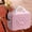 Pink, variant on Mini Suitcase Case with Handle with Handle Portable hands Cartoon 14 inch Mini Luggage Case for Cosmetics Business Travel Shoes Rose