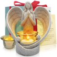 thumbnail image 1 of Portavelas OakiWay con forma de figura de ángel conmemorativo, 1 of 9