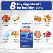 Instaflex® Clinical Strength Joint Relief, Clinically Studied with Glucosamine, MSM, Hyaluronic Acid, Turmeric, Ginger, 90 Capsules