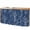 Navy Blue, variant on Yellow Botanical Cabinet Curtains for Shelves, Vintage Floral Plants Branch Privacy Curtain for Closet Self Adhesive, Dust-Proof Drapes for Closet Storage Room Classroom Doorway, 32"W x 55"L