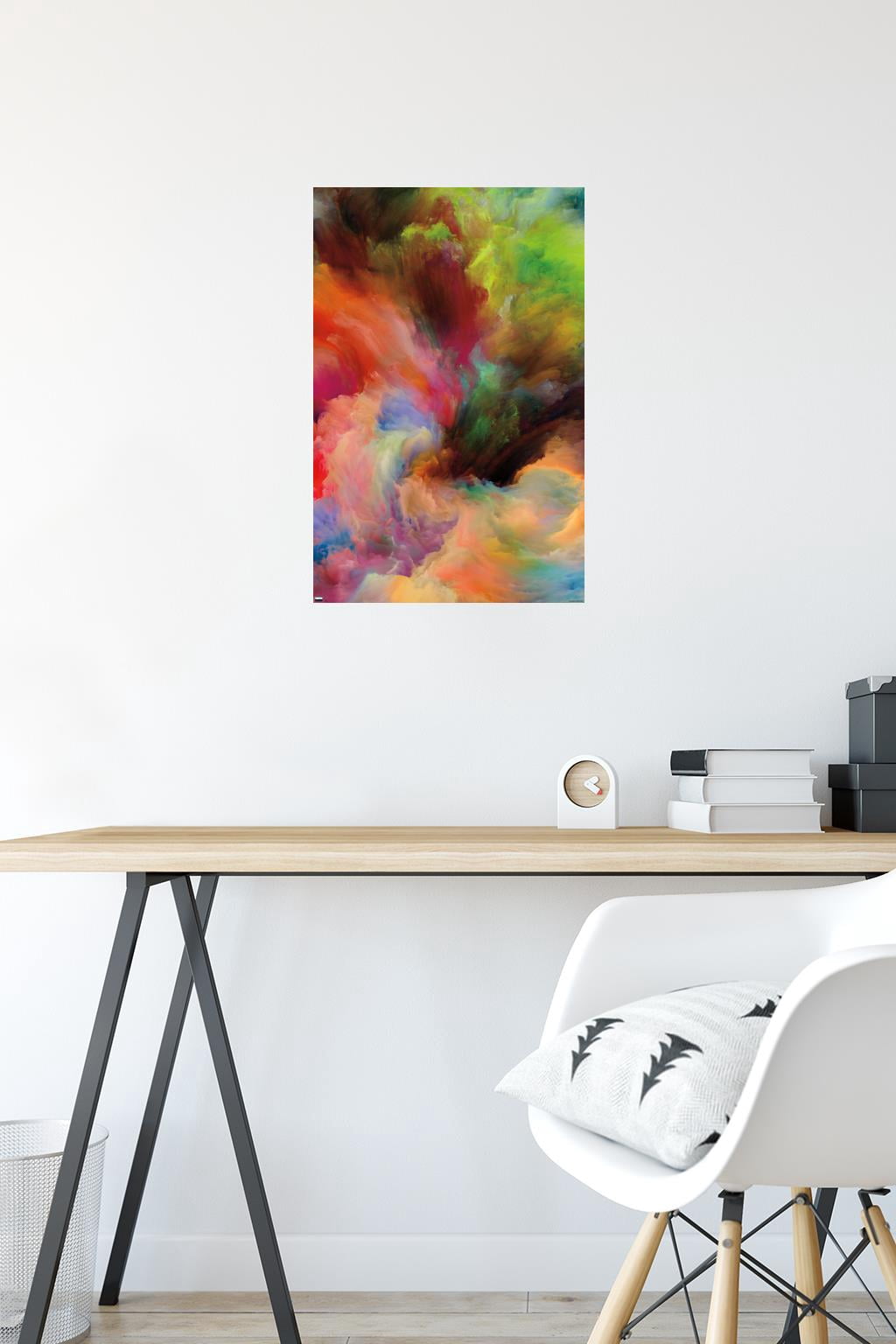 Paint Motion Imagination Wall Poster, 14.725" x 22.375"