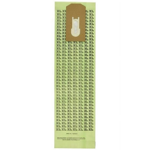 ORK PK800025DW Disposable Vacuum Bags - Advanced Filtration Extra Large, 25 per Pack