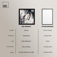 thumbnail image 6 of Golden Vortex I Shadowbox Print Modern Wall Decor by Art Remedy, Black Frame, 24 x 24, 6 of 7