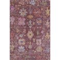 thumbnail image 2 of Addison Rugs Mayfield Premium Machine Washable Traditional Global Burgundy Rectangle Rug, 3' x 5', 2 of 6