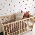 thumbnail image 4 of Vintage Warm Kids Room Nordic Home Decor Wall Stickers Baby Room Boho Polka Dot 6, 4 of 8
