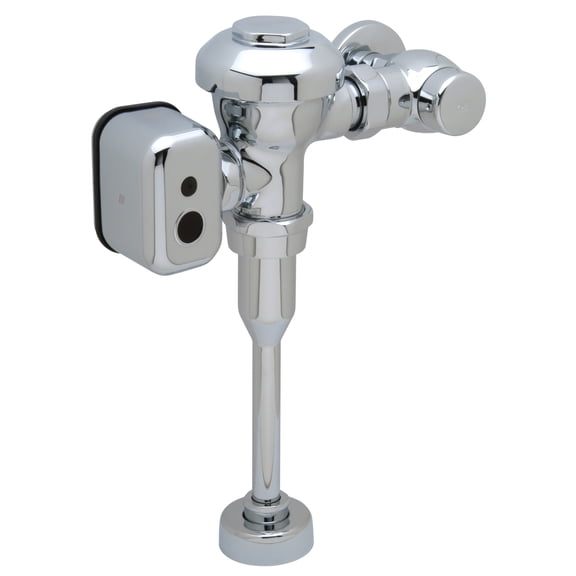 AquaVantage® AV ZEMS Exposed Hardwired Sensor Diaphragm Flush Valve with 0.125 gpf, 11-1/2" Rough-In, and 3/4" Top Spud in Chrome