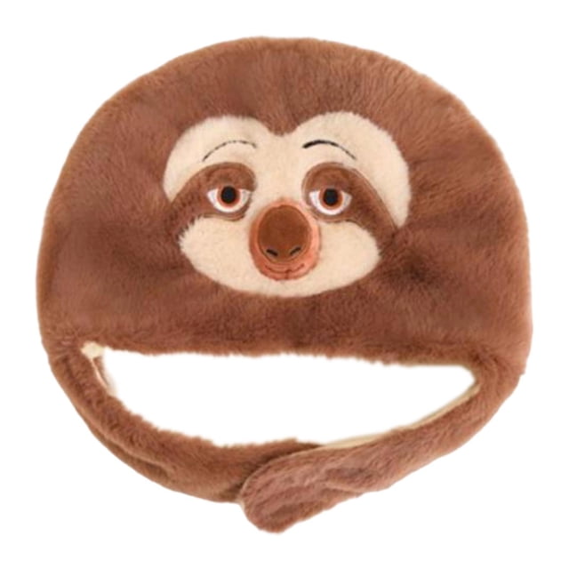 Lindo sombrero de peluche de animal, lindo disfraz de cosplay para actuación en el escenario, fiesta de Halloween