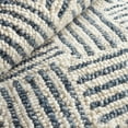 thumbnail image 6 of Dash & Albert Layers Hand Hooked Wool Rug, 4' x 6', Indigo, 6 of 8
