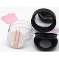 thumbnail image 5 of Empty DIY Makeup Case Cosmetic Box Container with Mirror & Sifter - Black,, 5 of 9
