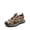 Khaki, variant on Men's Closed-Toe Hiking Sandals, Lightweight Breathable Athletic Outdoor Shoes, Comfortable for Beach, Trail, Water Sports, Walking, and Casual Summer Wear