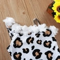 thumbnail image 4 of uublik Toddler Baby Girl Swimsuit Flower Print Swimwear One Piece Bathing Suit, 4 of 5