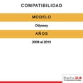 thumbnail image 2 of Faro Depo Compatible con Honda Odyssey 2008-2010 Lado derecho, 2 of 5