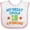 White and Pink, variant on Inktastic My Great Uncle is Awesome Boys or Girls Baby Bib