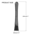 thumbnail image 2 of Uxcell 8inch Stainless Steel Cocktail Muddler Drink Muddler Bar Tool Black, 2 of 6