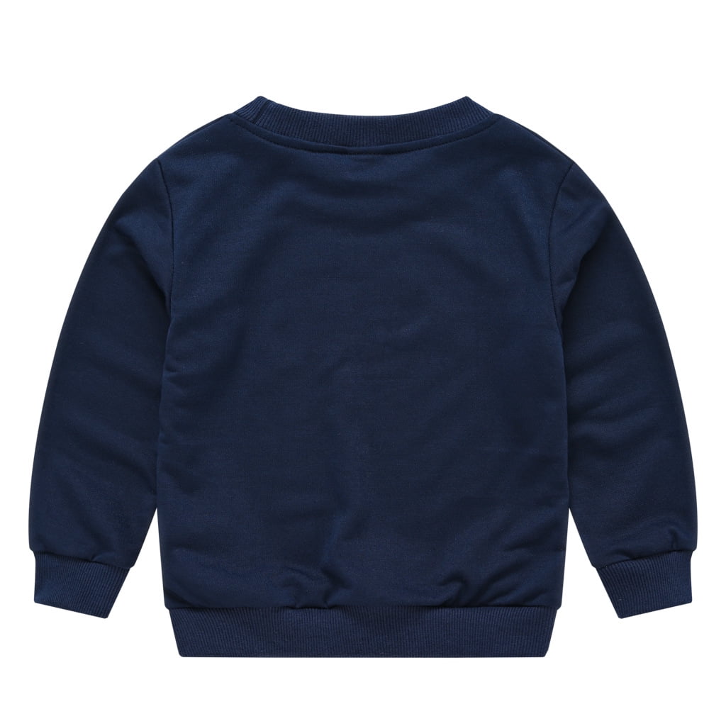 LYMAYTER 2-7 Y Boys Girls Christmas Sweatshirt for Kids