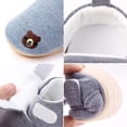 thumbnail image 5 of Newborn Infant Baby Boys Girls Cute Cartoon Slipper Soft Non Skid Sole Slip On House Animal Indoor Sock Shoes Crib Moccasins for New Walkers, 5 of 6