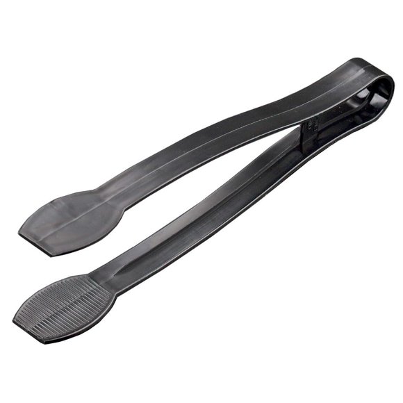 EMI Yoshi EMI-201-BLK Plastic 9" Party Tray Tong - 48 / CS