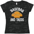 thumbnail image 3 of Inktastic Baseball And Tacos Women's T-Shirt, 3 of 5