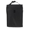 thumbnail image 3 of Enfriador térmico, almuerzo portátil, bolsa de transporte plegable, bolsa de almacenamiento de picnic para alimentos, bebidas, cerveza, bebidas, Negro Baoblaze Refrigerador plegable para el almuerzo de picnic, 3 of 8