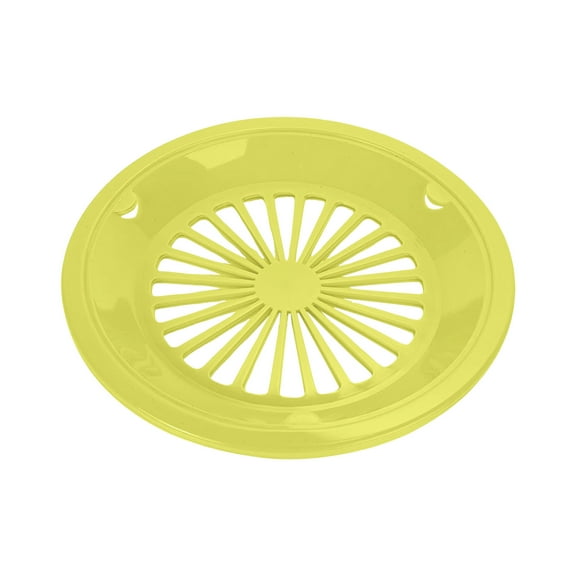 8PCS 10-Inch Reusable Plastic Paper Plate Holders, Heavy Duty Picnic Supplies, Snap-In Grooves for 9-Inch Plates, Picnic, Party, BBQ