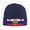 Navy Blue, variant on Retro Russian Flag Winter Beanie Hats for Men Women Warm Cozy Knitted Cuffed Skull Cap Deep Heather