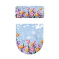 thumbnail image 5 of HELLHERO Tulips Fits All Toilet Shapes Easy to Clean 2-Piece with Universal Toilet Seat Cover Reusable, 5 of 8