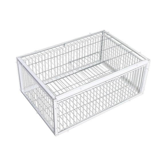 STARTIST Pigeon Cage 15.75"x11.81"x10.24" Pigeon Coop for Farms Chicken Orchards 4 Door