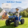 thumbnail image 7 of WOWEHICLE 24V 4WD Kids Ride On ATV, 800W Electric 4-Wheeler with 2 Seats, Max 5 MPH, Ages 3-8, Blue, 7 of 7