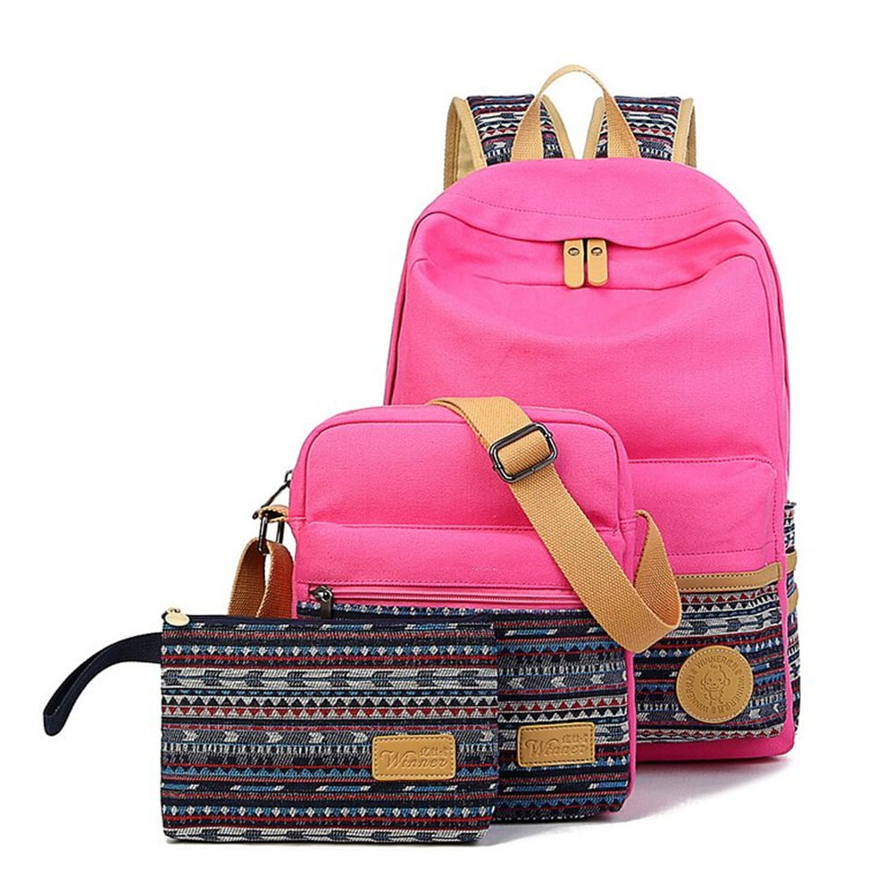 1PC Traditional Anti-theft Bag Embroider Backpack Shoulder Bag for Travel School