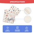 thumbnail image 5 of Sm:)e Freedom American Blue and Red Star Patriotic Fourth of July Table Runner 13 x 72 Inch Off White, 5 of 8