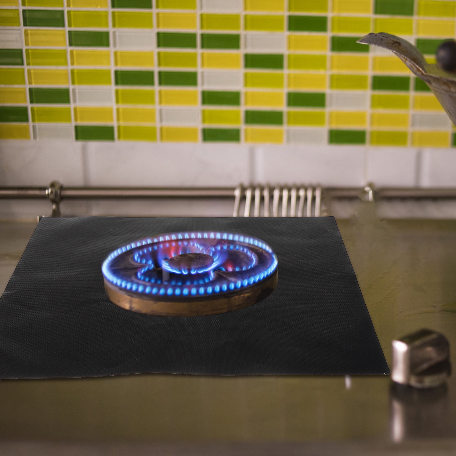 KAKOWELY 8 Pads Silicone Stove Top Covers for Induction Cookers 11.8x11.8in