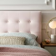 thumbnail image 5 of Modway Emily Full Tufted Performance Velvet Headboard in Pink, 5 of 6