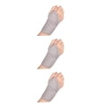 thumbnail image 3 of Eigraketly Muñequera ajustable Gimnasio Cinturón de mano Férula Carpal Deporte Esguince Compresión Autoadhesivo Brace para Fitness Gris Type1 NO1, 3 of 6