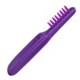 thumbnail image 4 of Peine desenredante eléctrico, de uso doble, para uso en húmedo y seco, con iones negativos, herramienta de peinado, color morado, 4 of 15