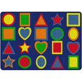 thumbnail image 1 of Flagship Carpets FE302-32A 6 ft. x 8 ft. 4 All Kinds of Shapes Primary Rug - Rectangle, 1 of 1