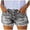 Grey, variant on Gym Shorts Women Distress Retro Hole Fashion Pocket Bermuda Shorts for Women,Grey,2XL