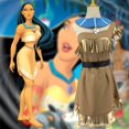 thumbnail image 1 of Disney Pocahontas princesa Anime Cosplay disfraz adulto estilo indio disfraz conjunto nueva niña Halloween carnaval Cosplay vestido conjuntovestidoL Deng Xun unisex, 1 of 2