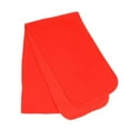 thumbnail image 3 of Nollia Solid Color Fleece Unisex Winter Scarf (Red), 3 of 5