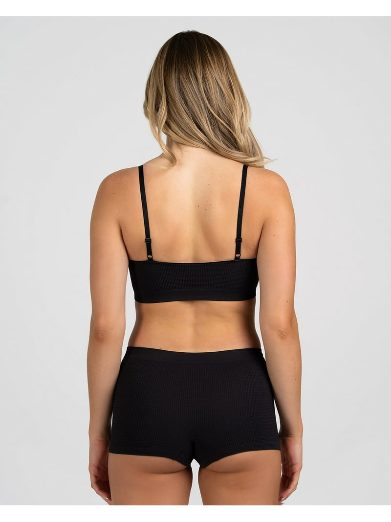 下着・アンダーウェア meltthelady M triangle bra shorts set No Boundaries Seamless Triangle Bralette and Boyshorts Set