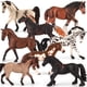 thumbnail image 1 of Juego de figuras de juguete Divwa, 8 piezas, caballo de plástico para niños de 15 a 16 cm, 1 of 6