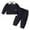 style-01 Navy, variant on Fall Outfits for Boys Toddler Baby Boy Clothes Cartoon Face Print Colour Blocking Sweatshirt + Sweatpants Outfits Set 3 6 9 12 24 Months 2T 3T 4T (Blue,3-4 Years)