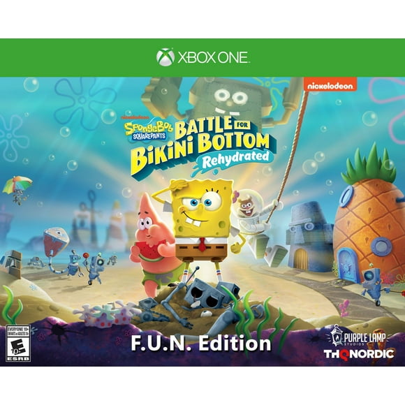 Jeu vidéo Spongebob SquarePants: Battle for Bikini Bottom - Rehydrated - F.U.N. Edition pour (Xbox One)