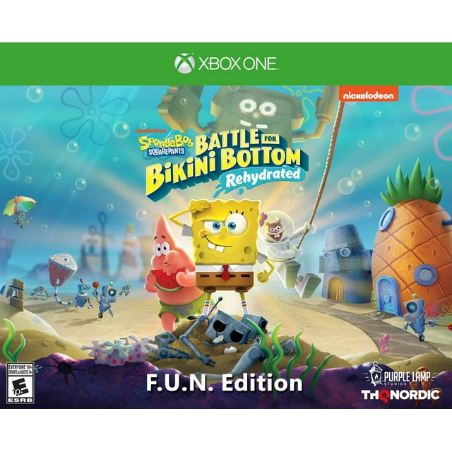 Jeu vidéo Spongebob SquarePants: Battle for Bikini Bottom - Rehydrated - F.U.N. Edition pour (Xbox One)