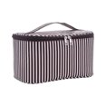 thumbnail image 2 of BECLOTH Sac Cosmétique Rayé à la Mode Sac de Toilette Portable Grande Capacité pour Voyage, 2 of 7