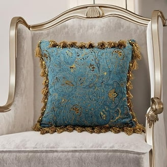 Outdoor Sunbrella Decorative Pillows Pack Of 4 - 20x12 Inches, Triple Coconut Buttons | Water-Resistant, For Patio, Couch, Bed