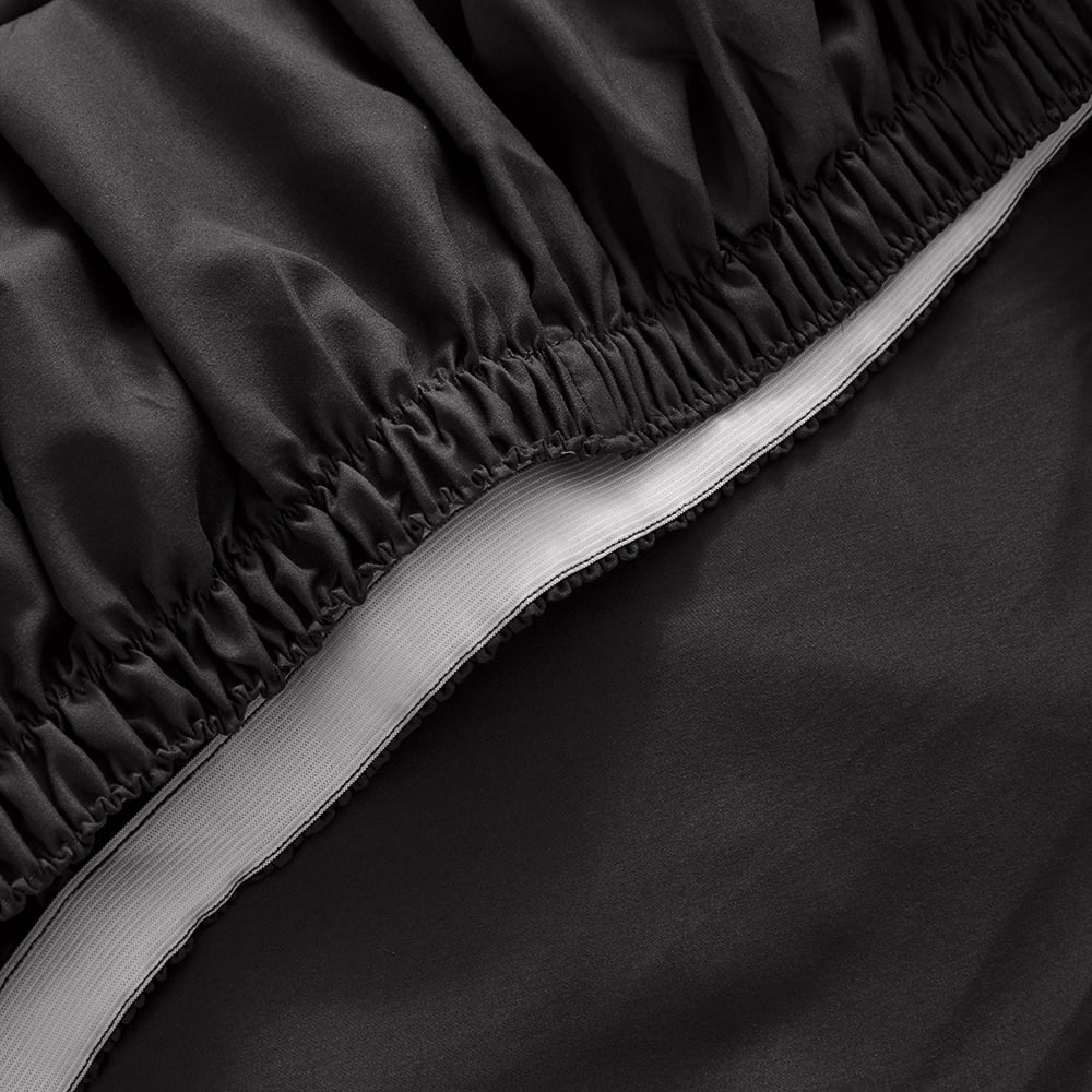 Serta So Soft 4-Piece Black Sheet Set, Full
